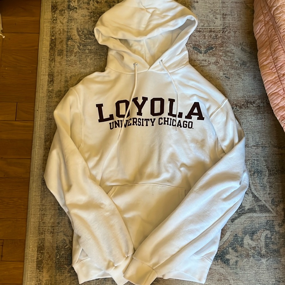 White Loyola University Chicago hoodie